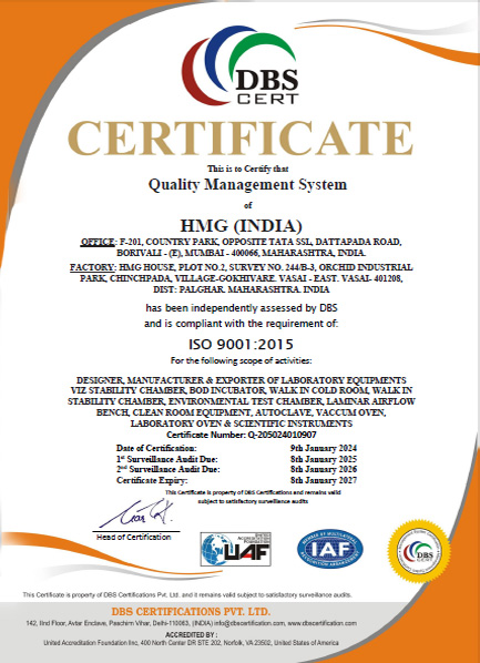 ISO Certificate